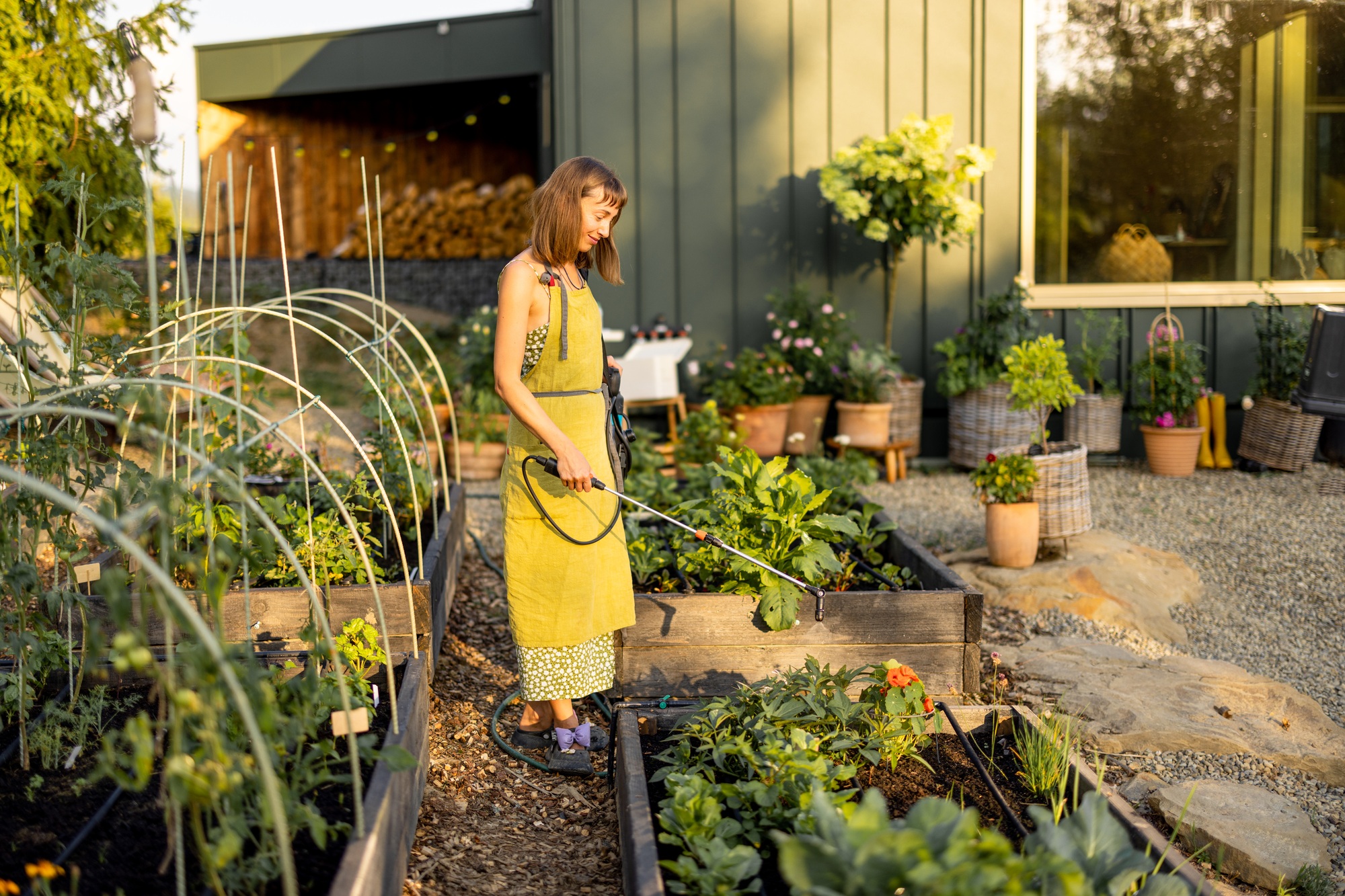 Organic Gardening in Raised Beds